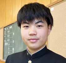 令和4年度入学 葛馬 錦泉さん 東海中学校3年