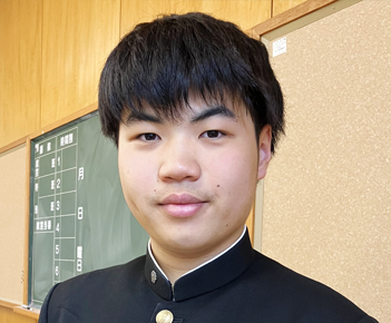 令和4年度入学 葛馬 錦泉さん 東海中学校3年