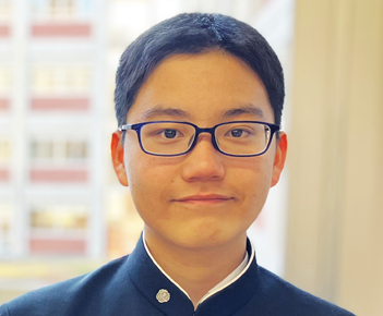 令和6年度入学 古田 晴也さん 東海中学校1年